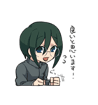 眼鏡男子スタンプ〜色々な挨拶編〜（個別スタンプ：24）