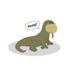 Momo The Komodo Dragon（個別スタンプ：1）