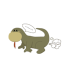 Momo The Komodo Dragon（個別スタンプ：17）