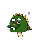 怪獣くんとその愉快なガールフレンド（個別スタンプ：10）