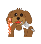トイプーときどきシュナ（個別スタンプ：15）
