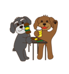 トイプーときどきシュナ（個別スタンプ：40）