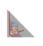 BLUEISLAND-NO FRIEND（個別スタンプ：9）