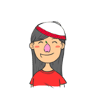 The Bell Fruit Nose Uwi（個別スタンプ：5）