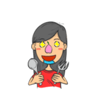 The Bell Fruit Nose Uwi（個別スタンプ：6）