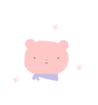 Pink Bear (face)（個別スタンプ：1）