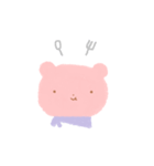 Pink Bear (face)（個別スタンプ：6）