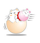 Cats and rats and our eggs.（個別スタンプ：4）