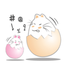 Cats and rats and our eggs.（個別スタンプ：34）