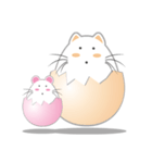 Cats and rats and our eggs.（個別スタンプ：36）