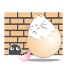 Cats and rats and our eggs.（個別スタンプ：39）