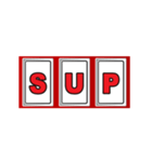 文字のスロット（個別スタンプ：17）