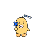 ヒヨブー（個別スタンプ：4）