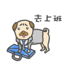 Da Da dog daily（個別スタンプ：6）