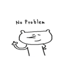 ほんわか、くままるくん！（個別スタンプ：16）