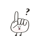 おててしゃん〜会話におててを添えて〜（個別スタンプ：4）