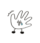 おててしゃん〜会話におててを添えて〜（個別スタンプ：8）