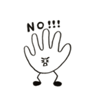 おててしゃん〜会話におててを添えて〜（個別スタンプ：11）