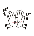 おててしゃん〜会話におててを添えて〜（個別スタンプ：34）