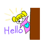 小6の女の子が作ったスタンプ（個別スタンプ：21）