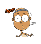 The Mametot (bald boy)（個別スタンプ：4）