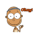The Mametot (bald boy)（個別スタンプ：14）