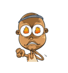 The Mametot (bald boy)（個別スタンプ：22）