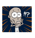 The Mametot (bald boy)（個別スタンプ：24）