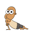 The Mametot (bald boy)（個別スタンプ：32）