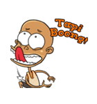 The Mametot (bald boy)（個別スタンプ：35）
