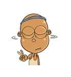 The Mametot (bald boy)（個別スタンプ：37）