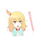 Daily school girl（個別スタンプ：1）