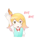 Daily school girl（個別スタンプ：3）