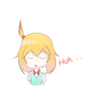 Daily school girl（個別スタンプ：4）