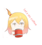 Daily school girl（個別スタンプ：6）