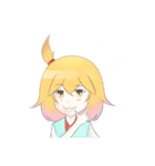 Daily school girl（個別スタンプ：8）