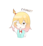 Daily school girl（個別スタンプ：13）