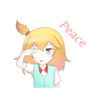 Daily school girl（個別スタンプ：23）