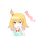 Daily school girl（個別スタンプ：27）