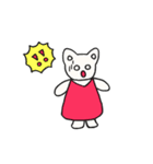 猫のチィちゃん（台湾中国語＆日本語）（個別スタンプ：19）