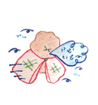 フルーツ＆ベジタブルだじゃれスタンプ（個別スタンプ：3）