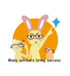 Angel Bunny ＆ Mini Bear II（個別スタンプ：30）