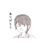 卒業＆入学メッセージ／男子・女子・熱い男（個別スタンプ：37）
