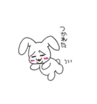 ぽちゃうさのシンプルスタンプ2（個別スタンプ：24）