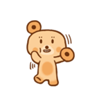 circle doughnut bear（個別スタンプ：14）