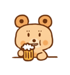 circle doughnut bear（個別スタンプ：18）