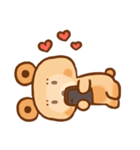 circle doughnut bear（個別スタンプ：27）