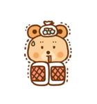 circle doughnut bear（個別スタンプ：34）