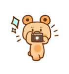 circle doughnut bear（個別スタンプ：37）
