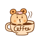 circle doughnut bear（個別スタンプ：39）